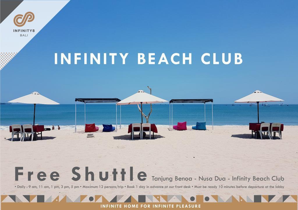 Infinity8 Bali Hotel Jimbaran Eksteriør billede